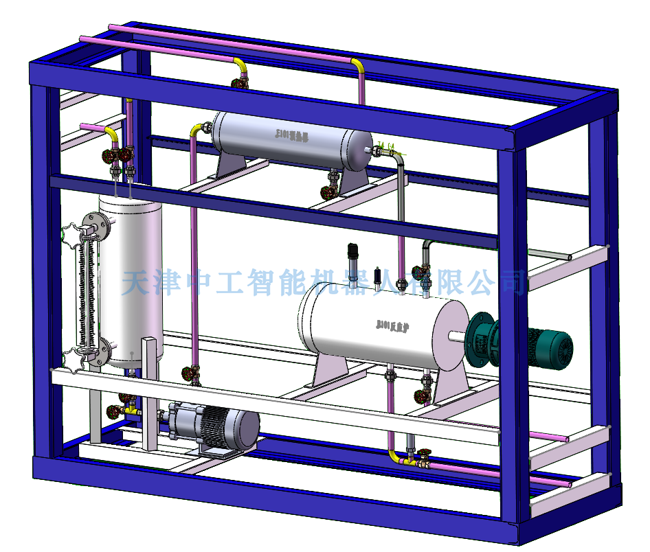 ZNTZ-WH07型 氟化工艺实训装置