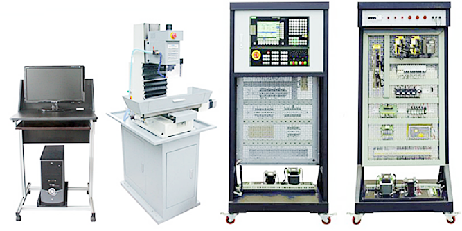 ZNSK-201MD型数控铣床装调维修实训系统(半物实、国产系统)